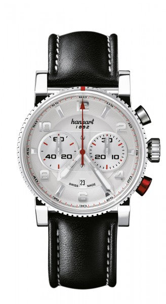 Hanhart 1882 Watch - Primus Racer Silver