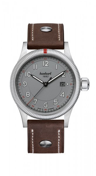 Hanhart 1882 Watch - Pioneer One Gray