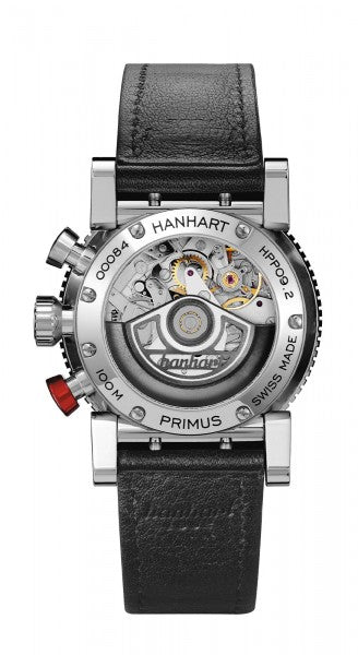 Hanhart 1882 Watch - Primus Pilot Silver