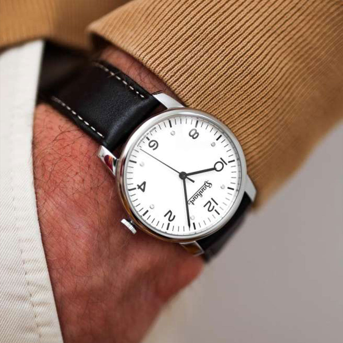 Hanhart 1882 watch - Silva 38.5 mm