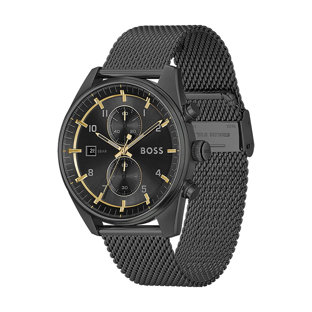 Montre BOSS Homme Sport Luxe Chronographe en Acier 1514150