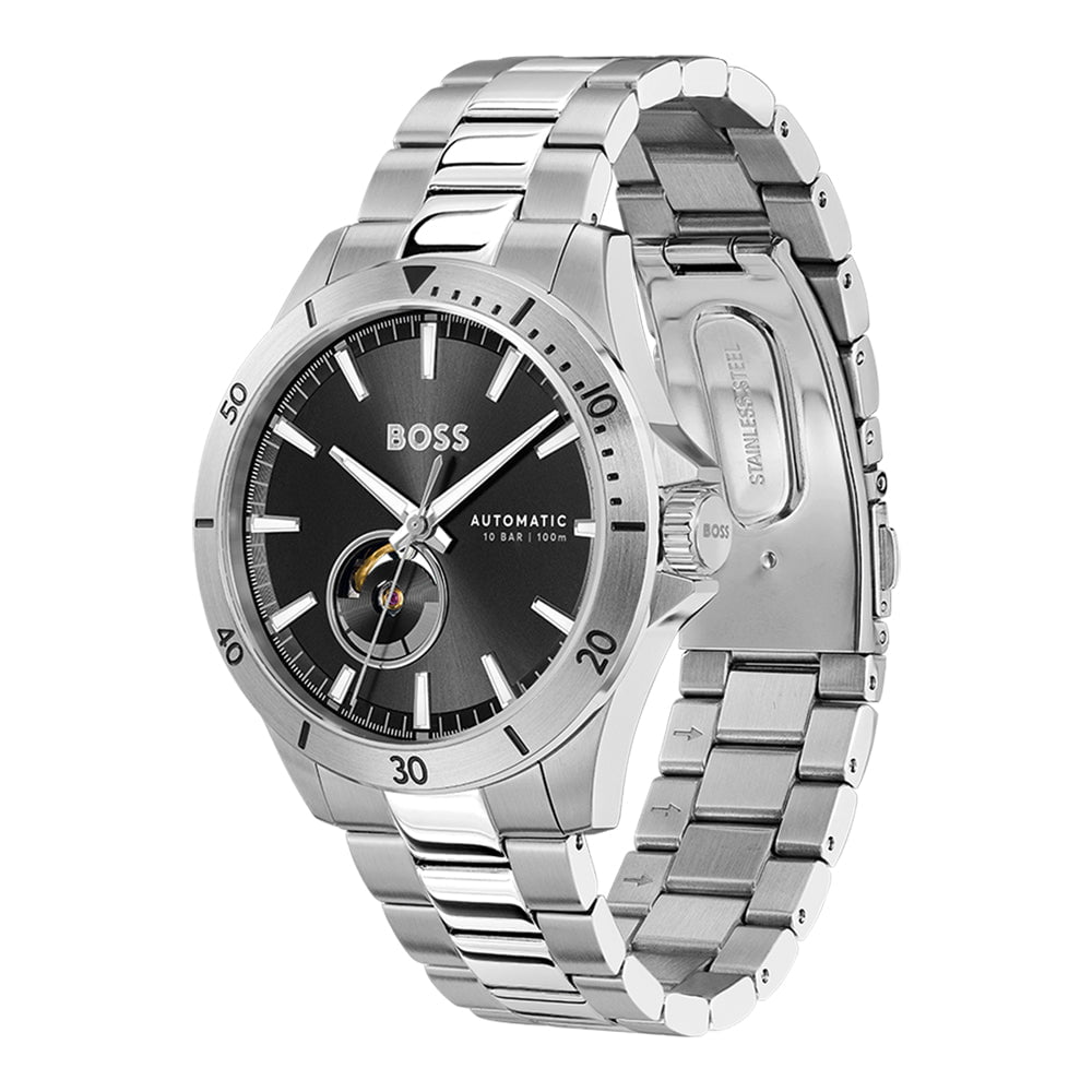 Montre BOSS Homme Troper Automatique en Acier 1514202
