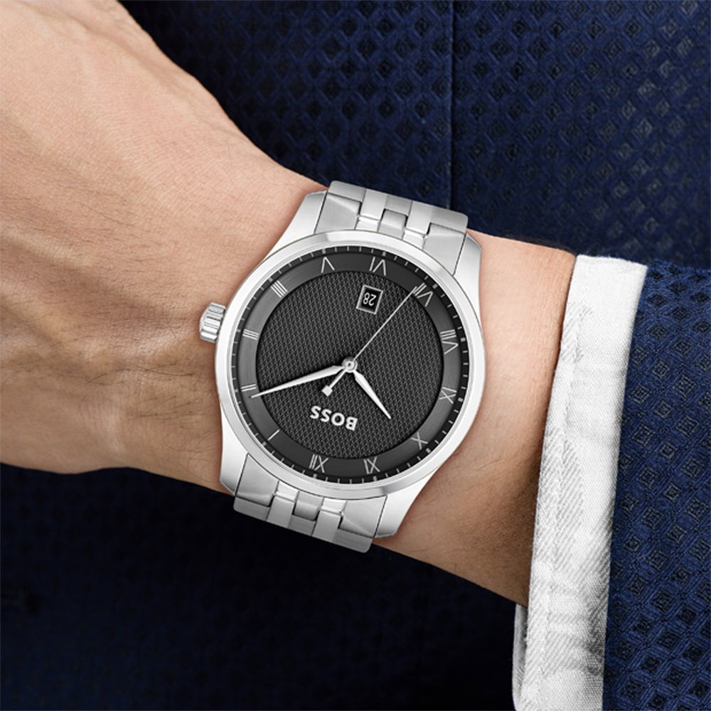 Montre BOSS Homme Principle Homme en Acier 1514123