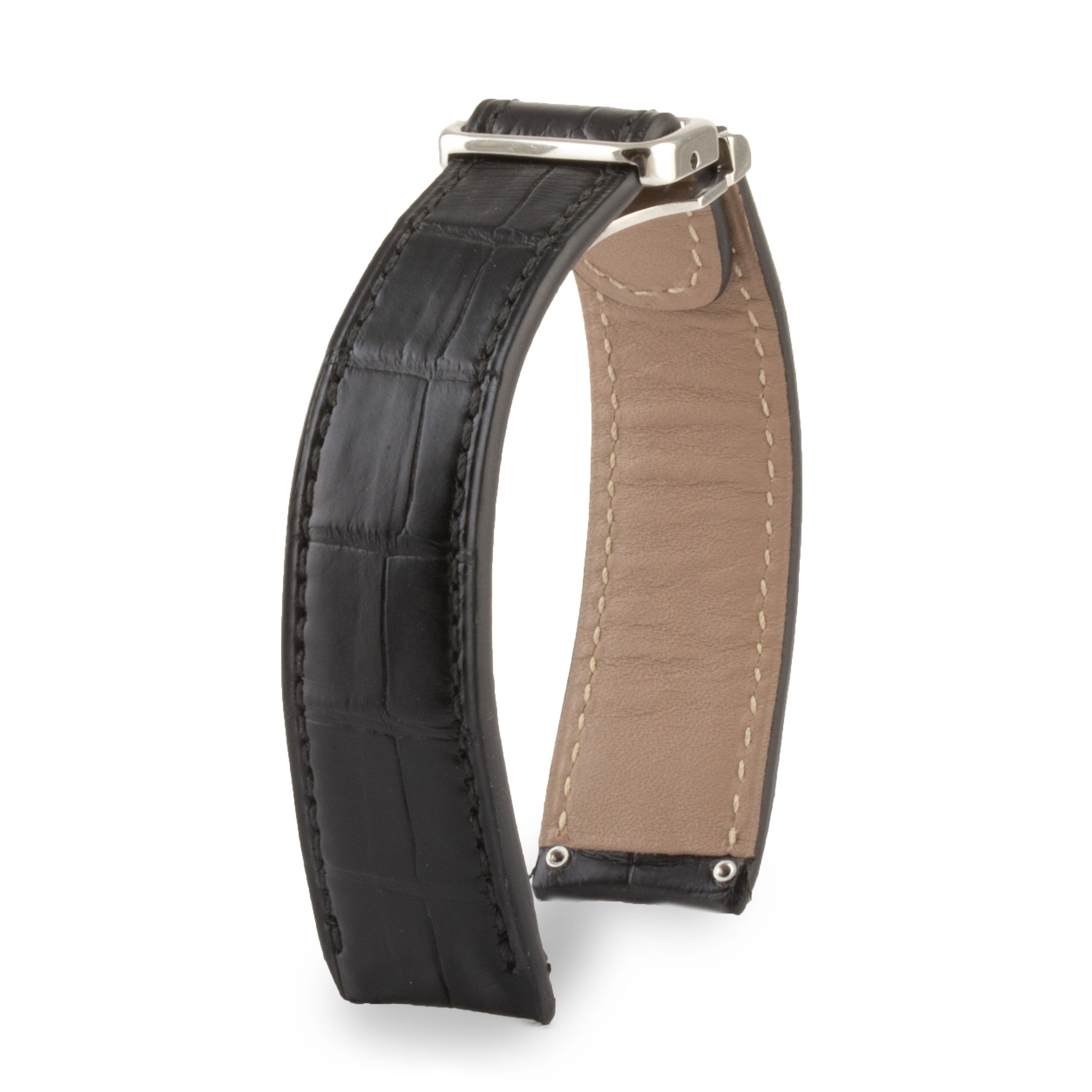 Ebel - Bracelet de montre cuir - Alligator (noir, gris, marron, bleu...)