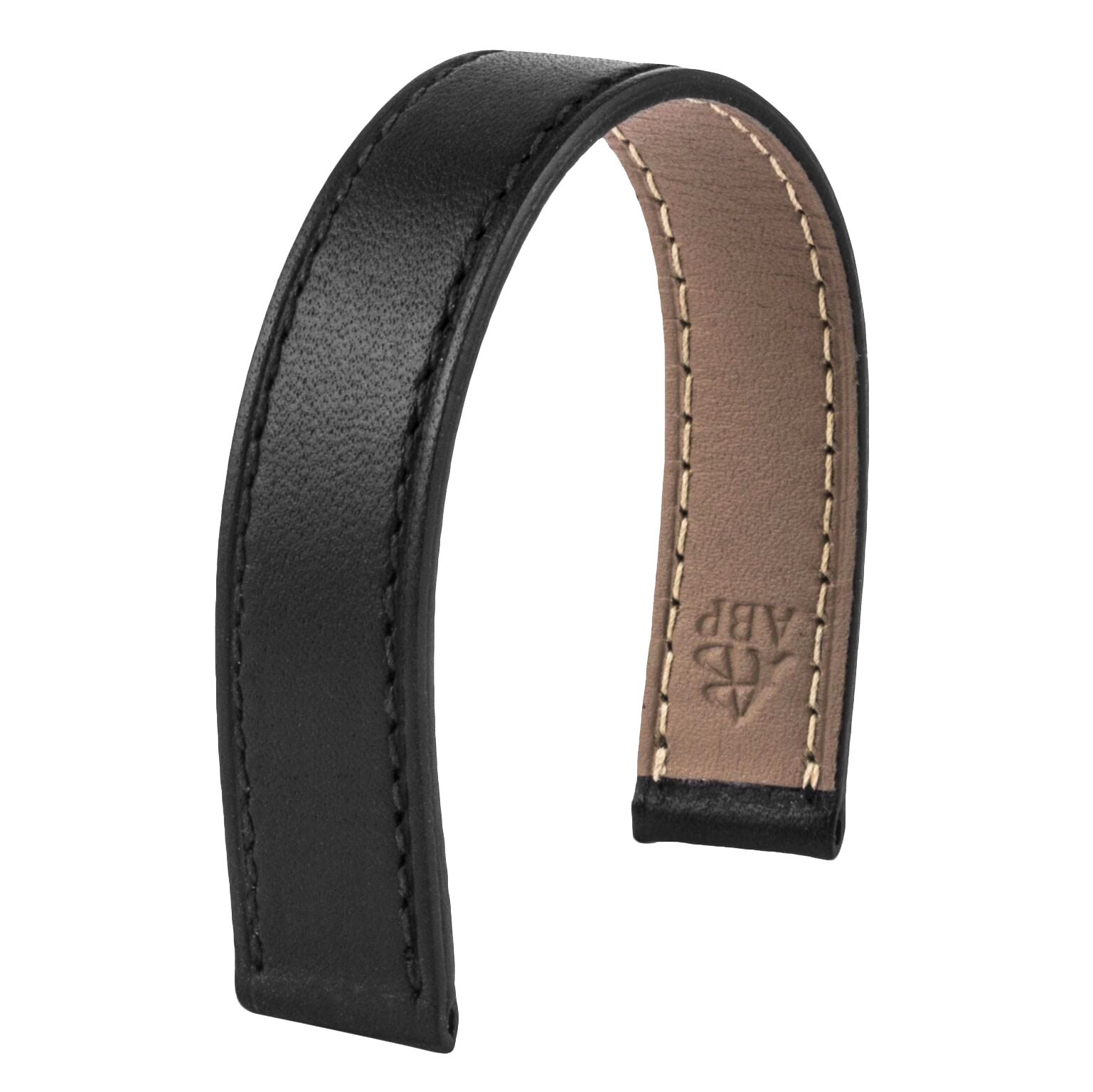 Bracelet montre cuir - Poiray - Veau (noir, marron, gris, bleu)