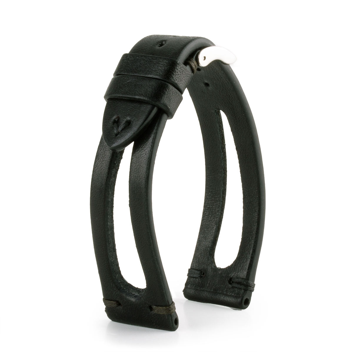 Bracelet Vintage "Sparta" - Bracelet montre cuir - Veau vieilli (noir, marron)