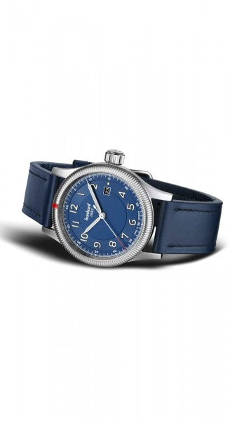 Hanhart 1882 Watch - Pioneer One Blue