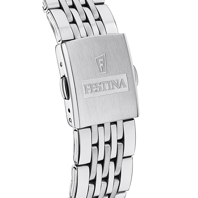 FESTINA Men's Timeless Chronograph Steel Watch F20285/3