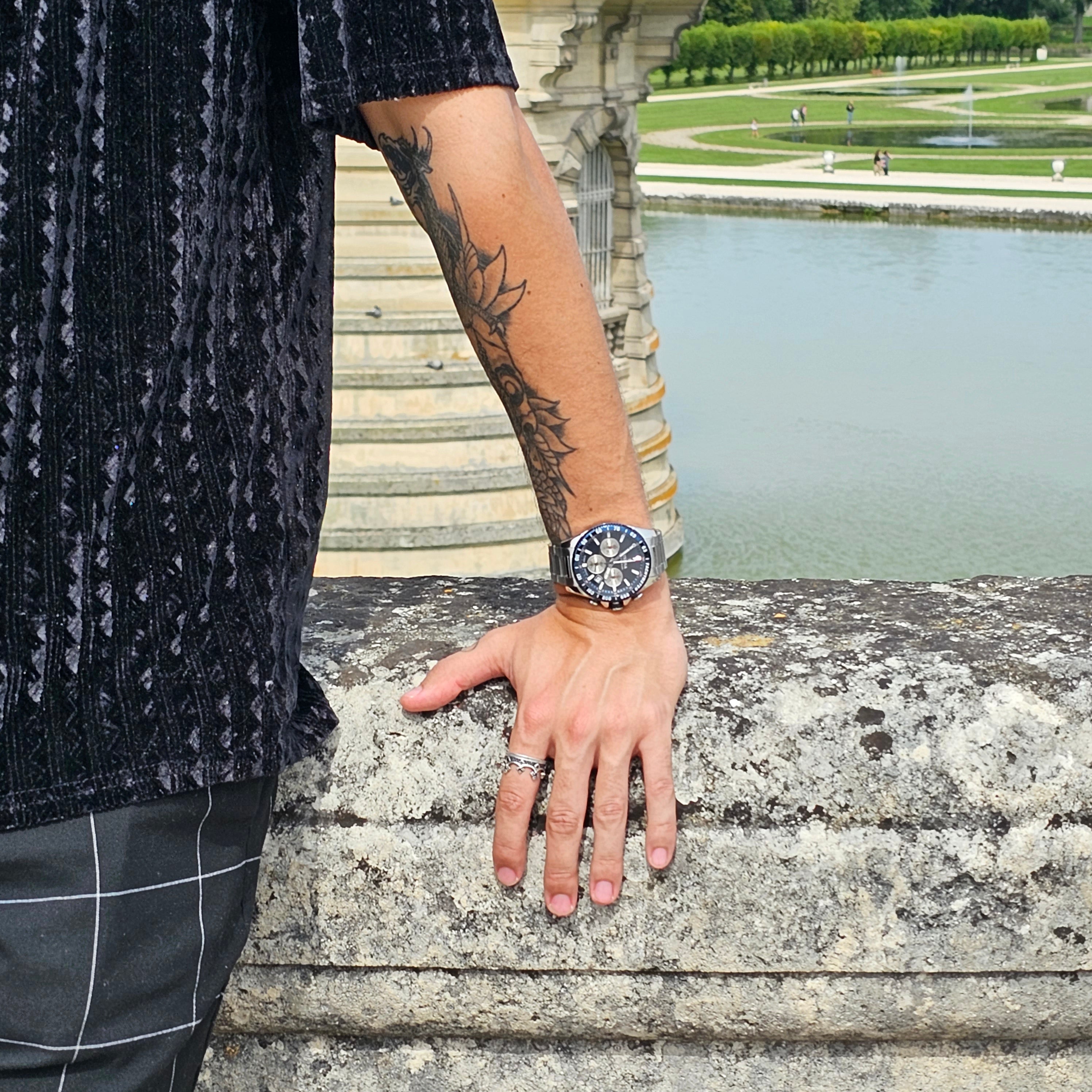 FESTINA Men's Timeless Chronograph Steel Watch F20560/2