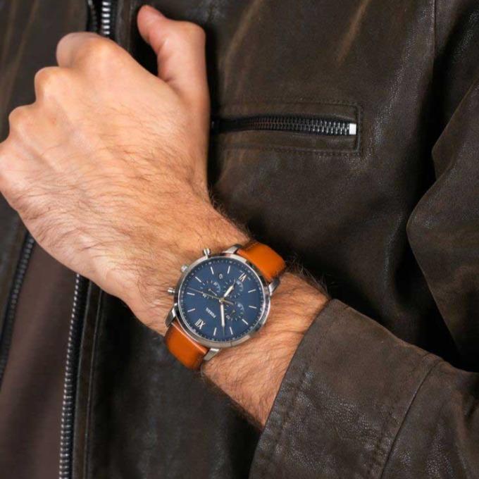 FOSSIL Men's Neutra Watch and Jewelry Set Chronograph FS5708SET