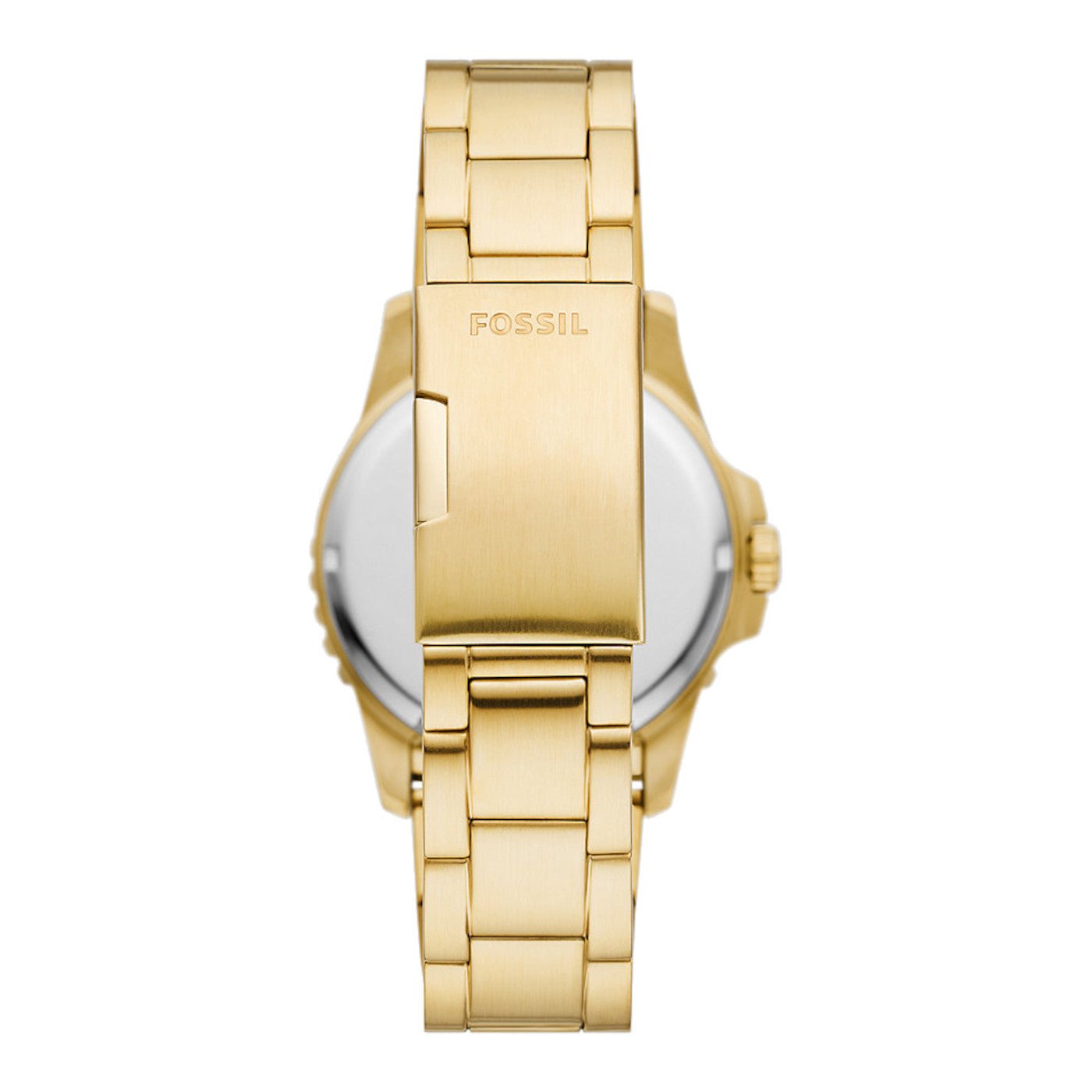 FOSSIL Men's Blue Dive Gold Steel Watch FS6030