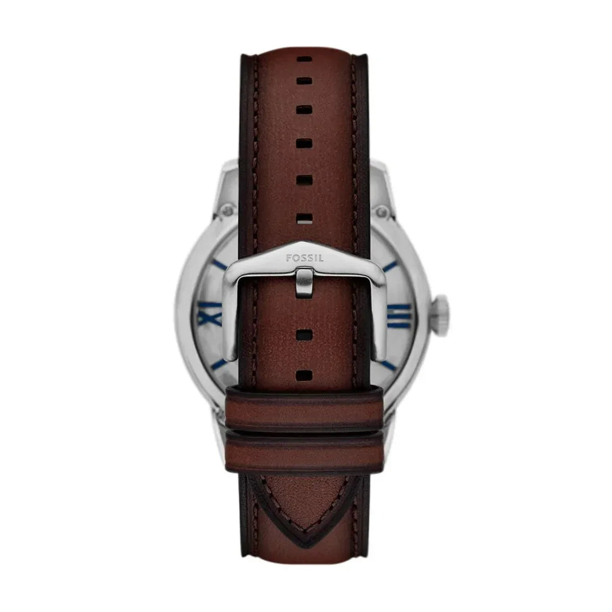 FOSSIL Men's Automatic Brown Leather Watch ME3267