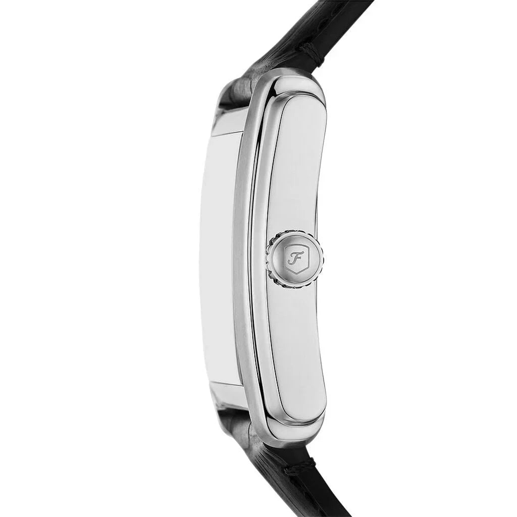 FOSSIL Men's Carraway Black Leather Watch FS6078