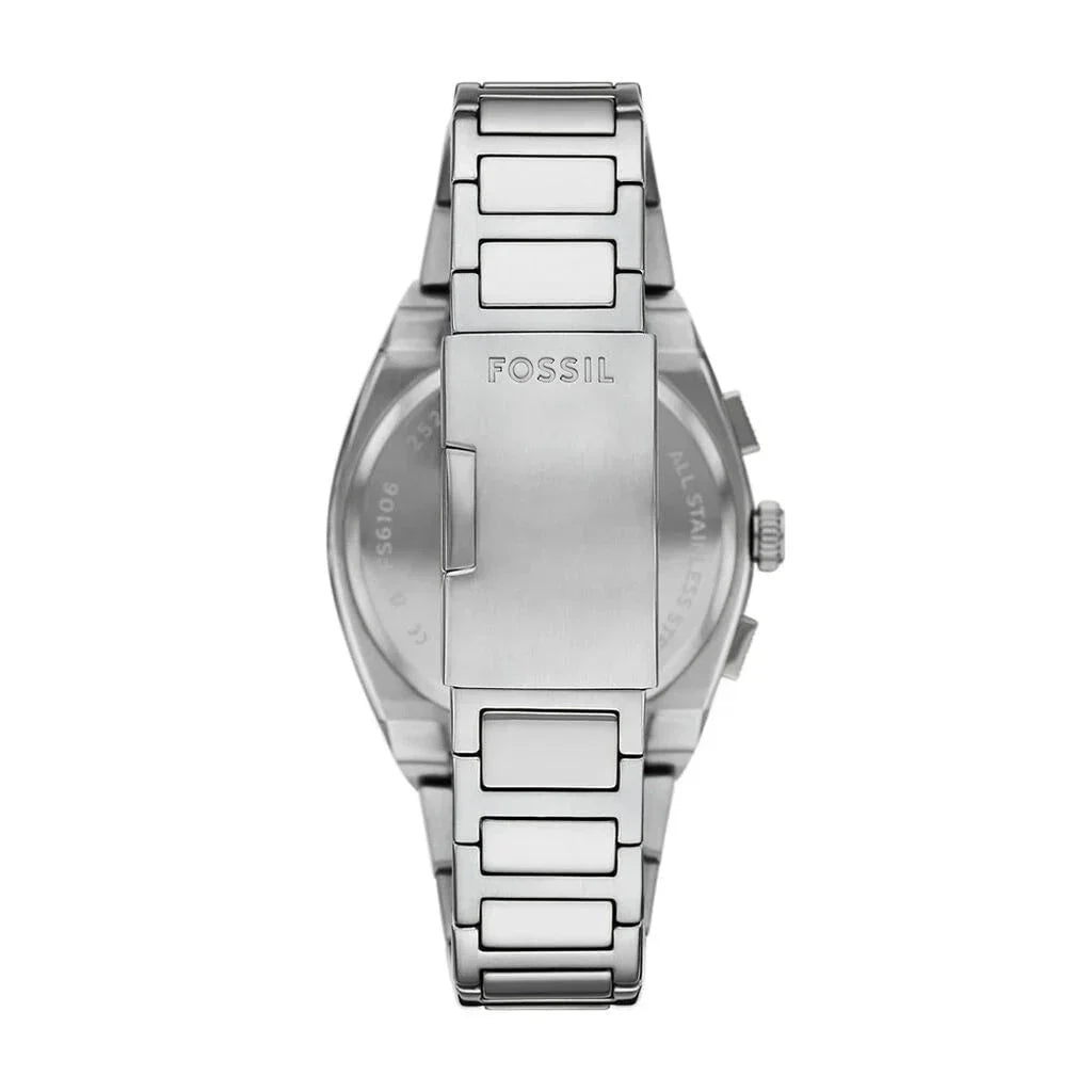 FOSSIL Men's Everett Chronograph Steel Watch FS6104