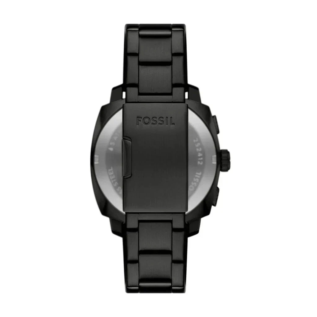 FOSSIL Men's Machine Chronograph Leather Watch FS6097