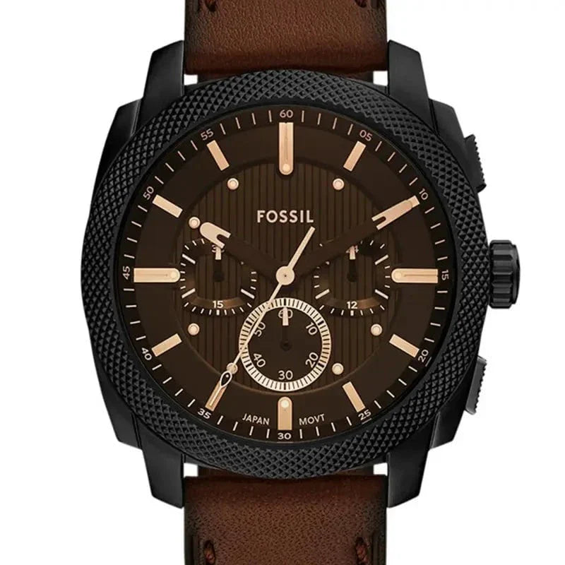 FOSSIL Men's Machine Watch Watch and Jewelry Set FS6102SET