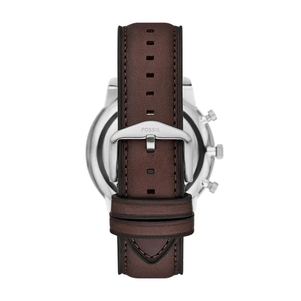 FOSSIL Men's Neutra Chronograph Brown Leather Watch FS6109