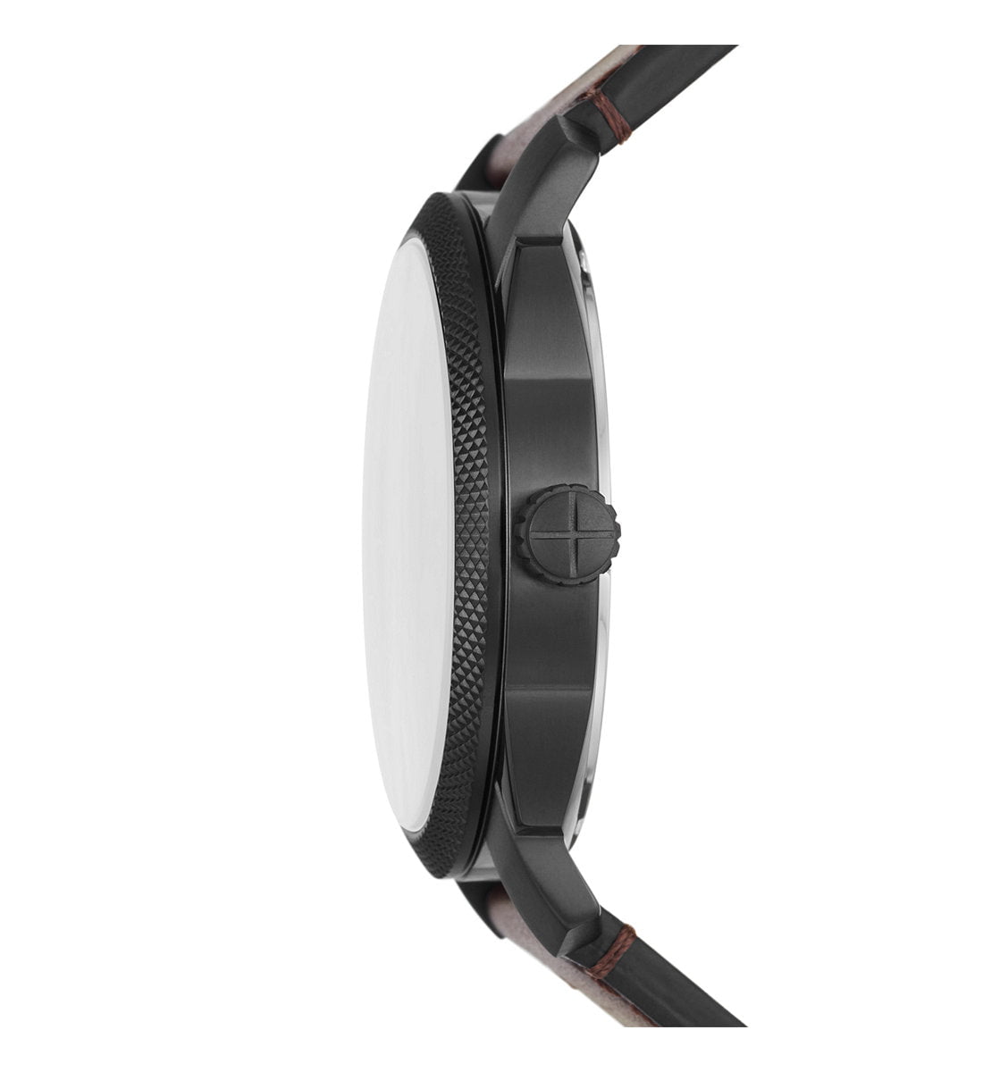 FOSSIL Men's Machine Brown Leather Watch FS5901