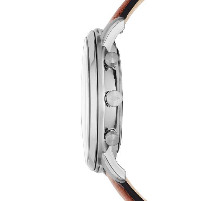 FOSSIL Men's Neutra Chronograph Leather Watch FS5453