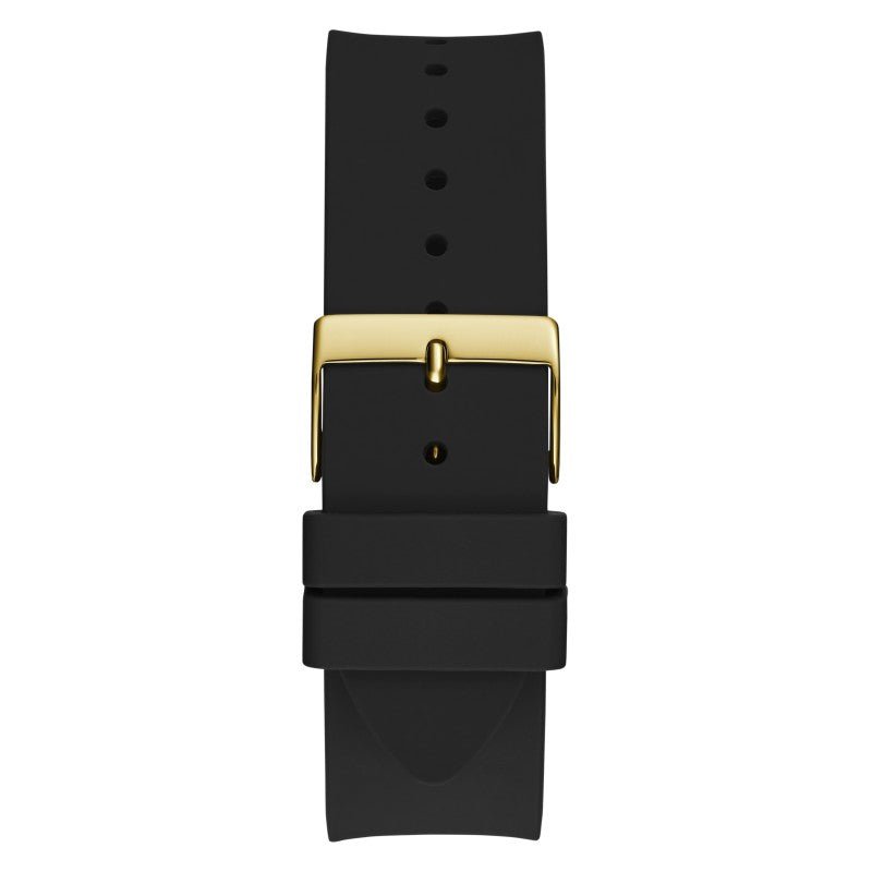 GUESS Men's Reputation Black Silicone Watch GW0726G2