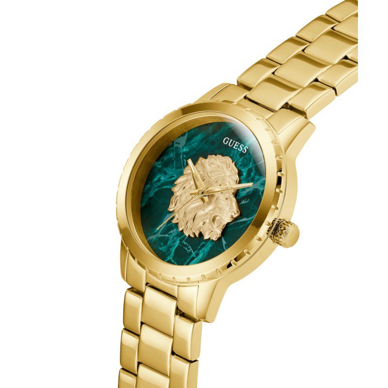 GUESS Men's Monarch Gold Steel Watch GW0958G2