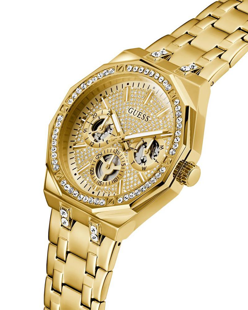 GUESS Men's Gold Steel Watch GW0960G2