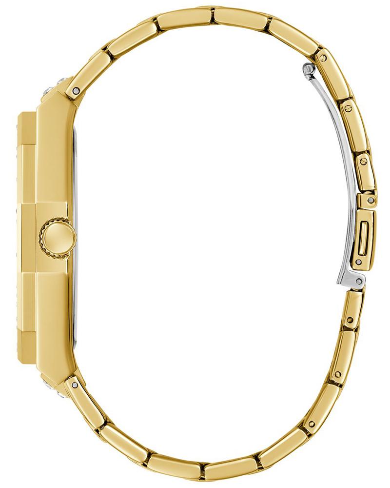 GUESS Men's Gold Steel Watch GW0960G2