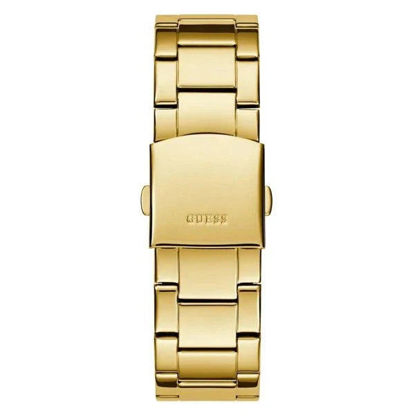 GUESS Men's Walker Multifunction Gold Steel Watch GW0900G3