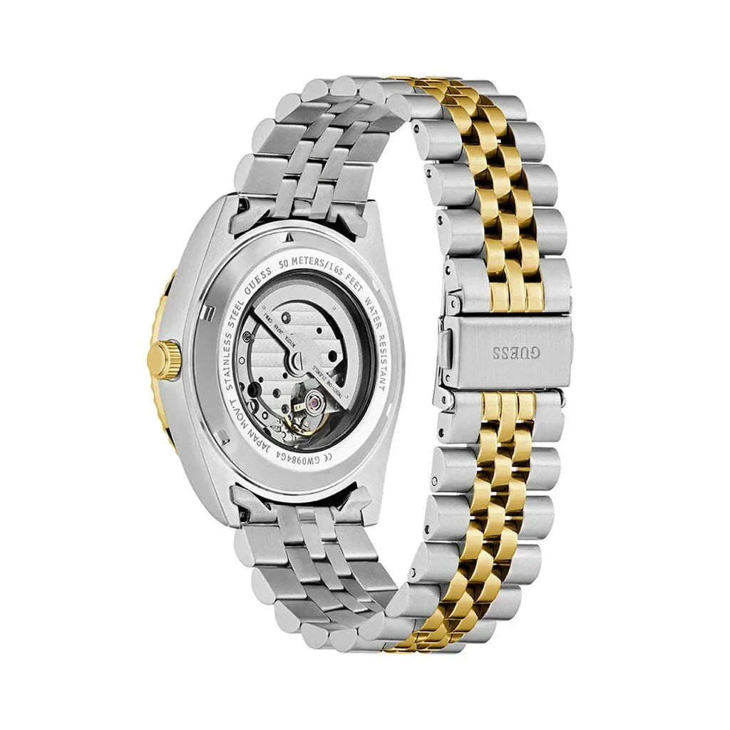 GUESS Men's Connoisseur Automatic Steel Watch GW0984G4