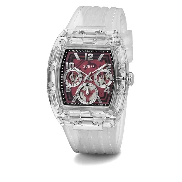 GUESS Men's Phoenix Silicone Watch GW0499G9