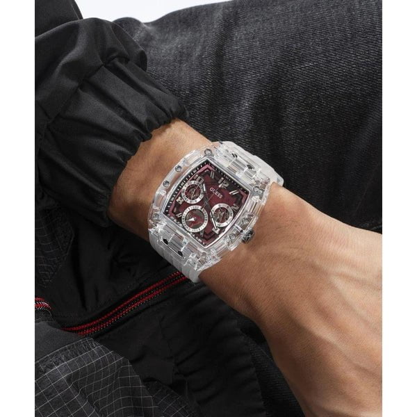 GUESS Men's Phoenix Silicone Watch GW0499G9