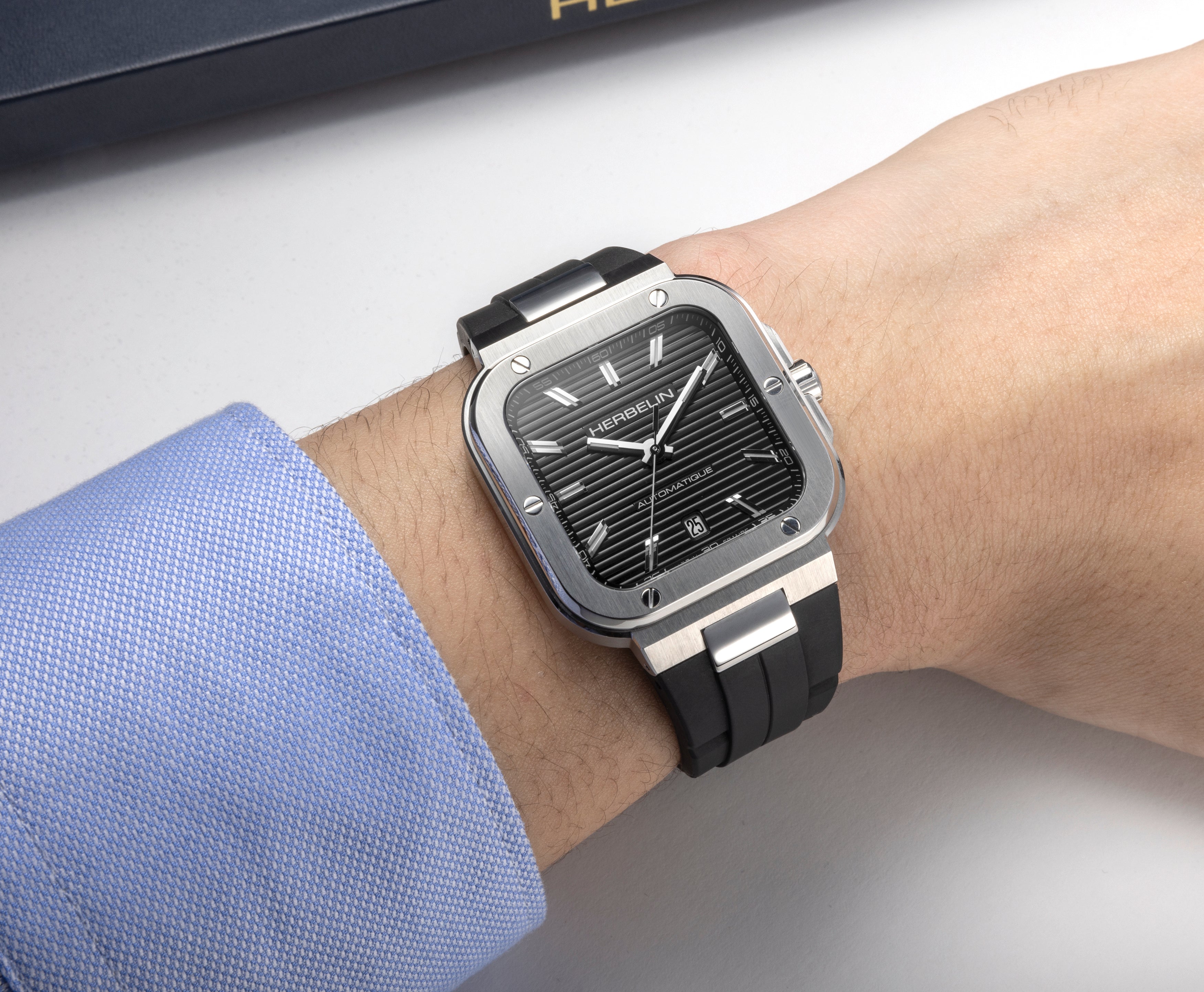 HERBELIN Men's Cap Camarat Automatic Watch 1646A14CA