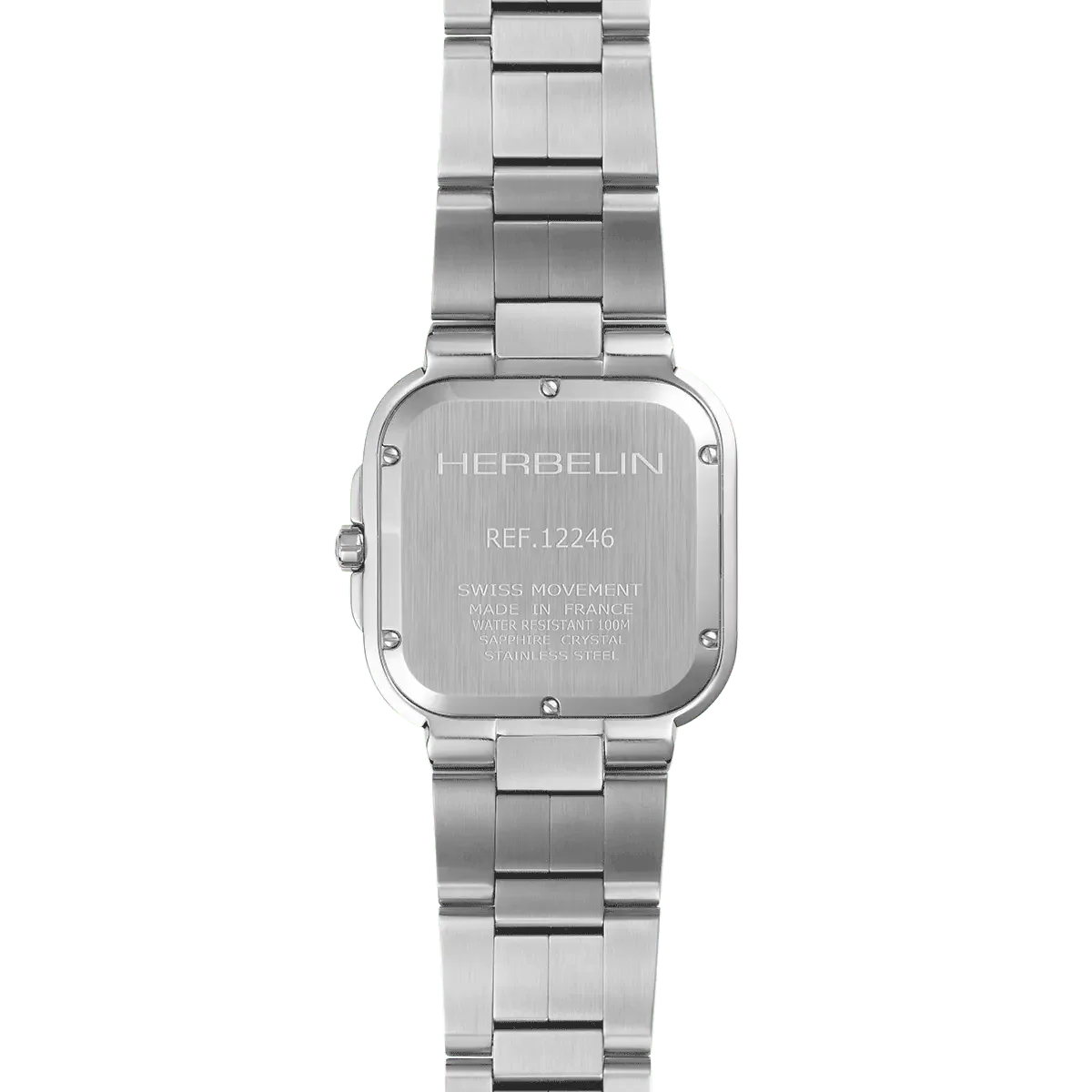 HERBELIN Men's Cap Camarat Steel Watch 12246B16