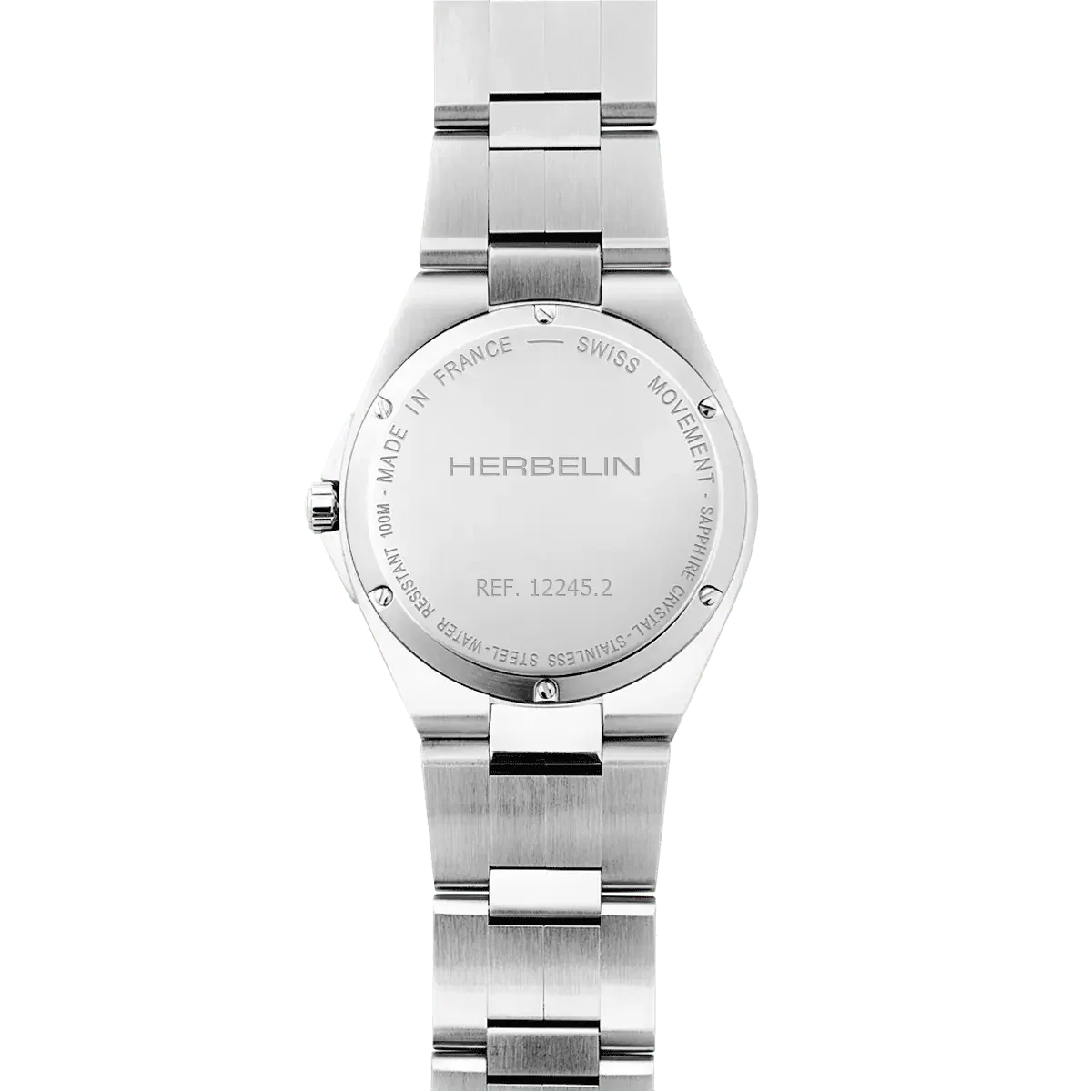 HERBELIN Men's Cap Camarat Steel Watch 12245B15