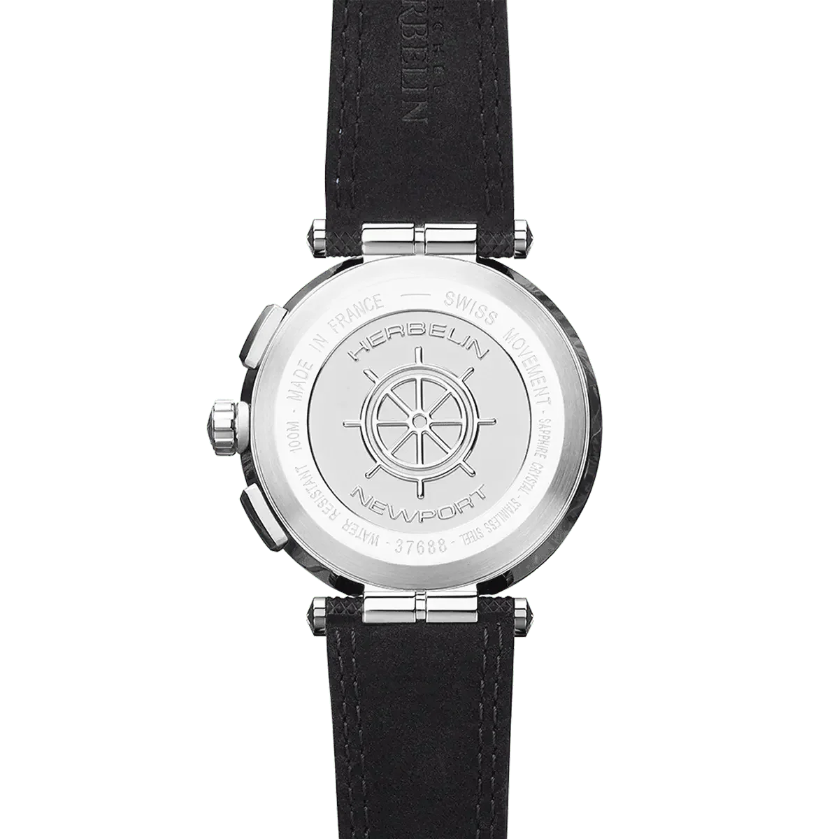 HERBELIN Men's Newport Chronograph Watch 37688AG65