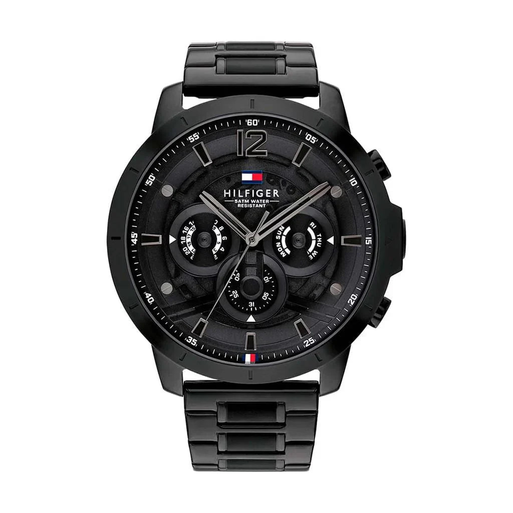 Montre TOMMY HILFIGER Homme Luca en Acier Noir 1710494