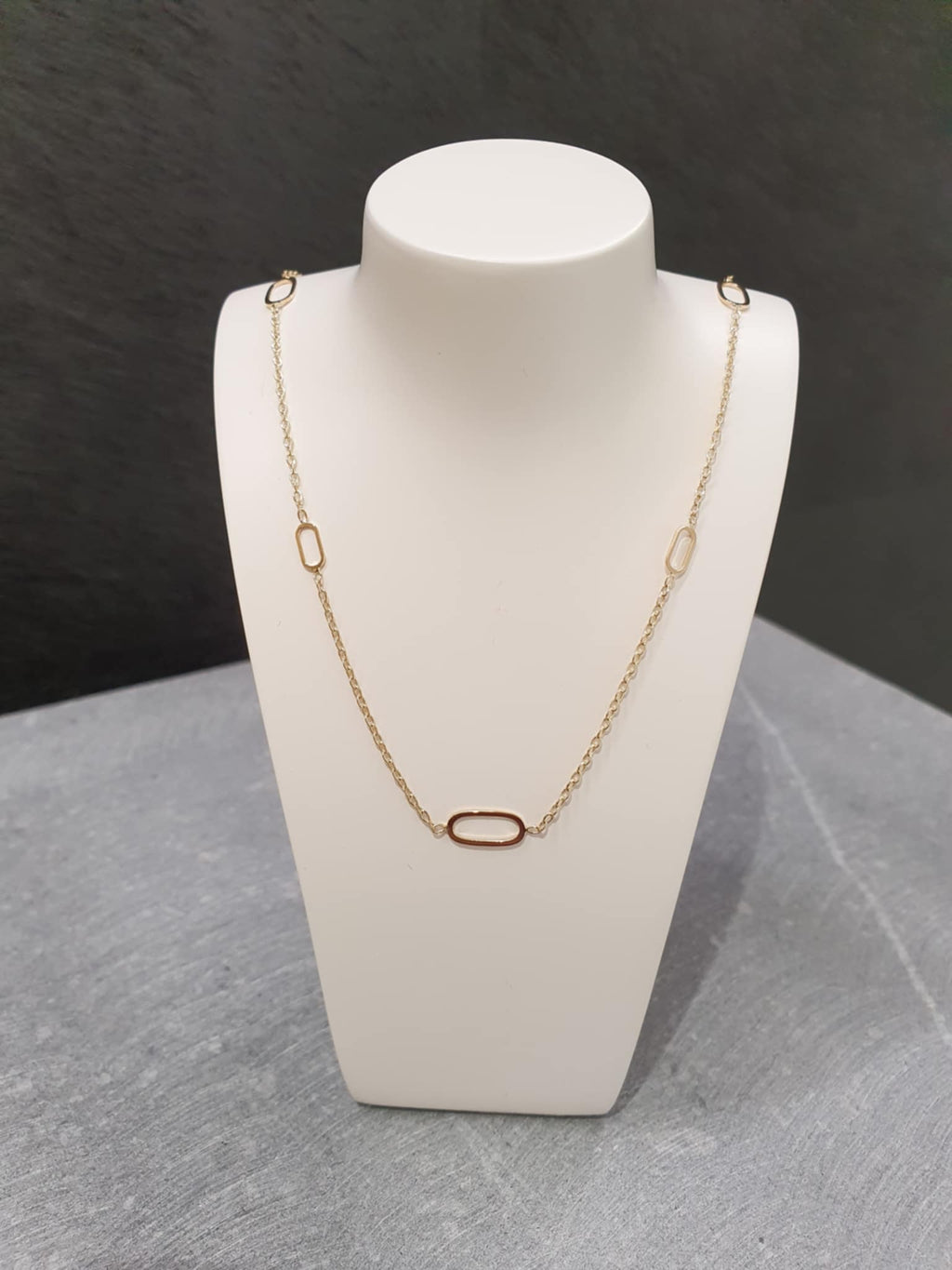 Collier Valou en or jaune 18ct 353-78