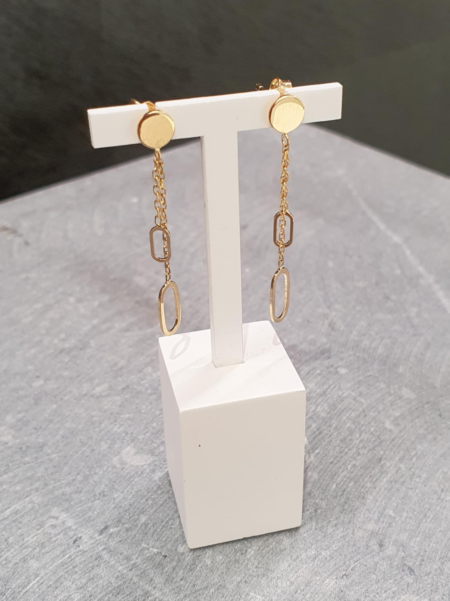 Boucles Valou en or jaune 18ct 382-186