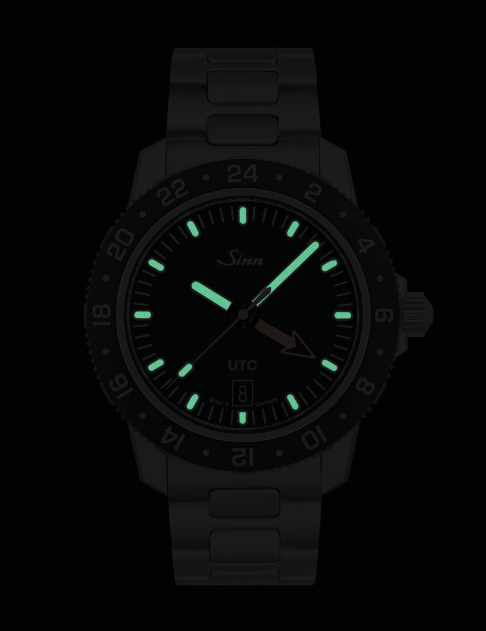 Sinn watch - 105 St Sa UTC - Leather strap