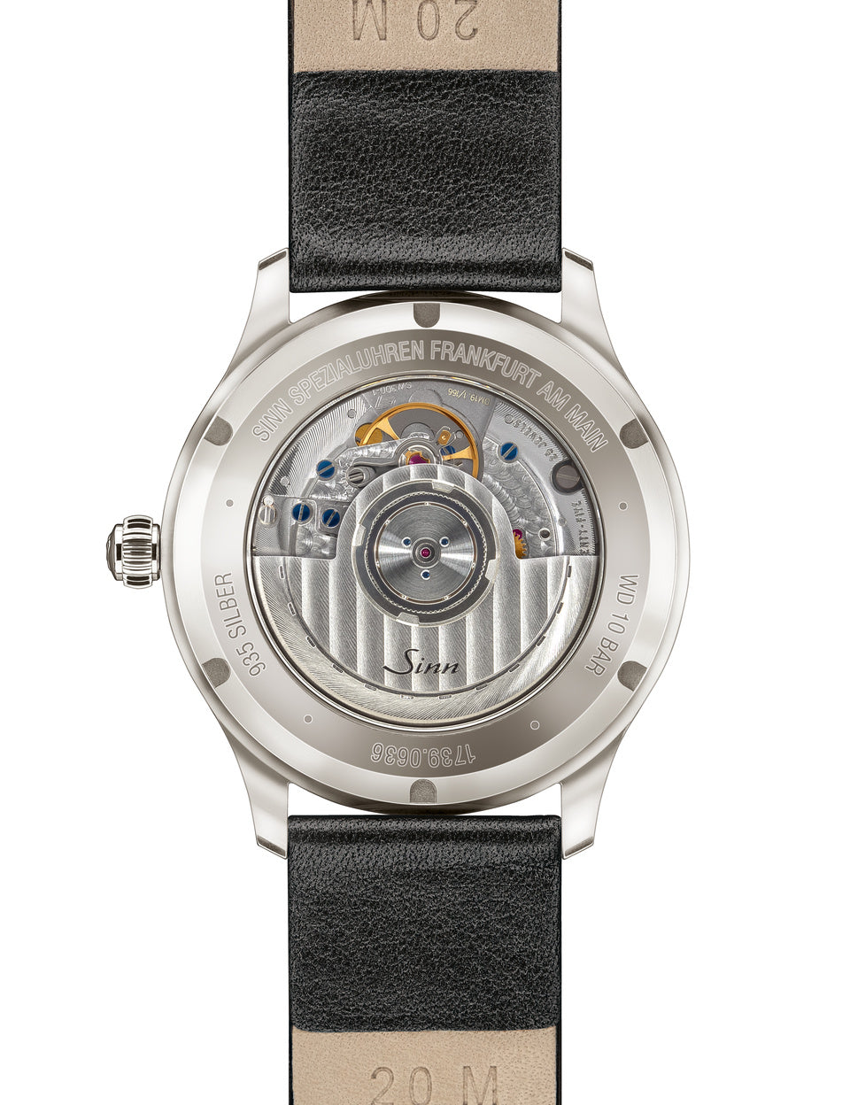 Sinn watch - 1739 Ag B - Leather strap