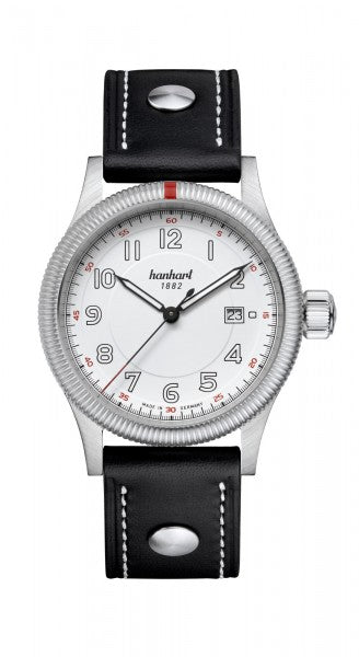 Hanhart 1882 Watch - Pioneer One White