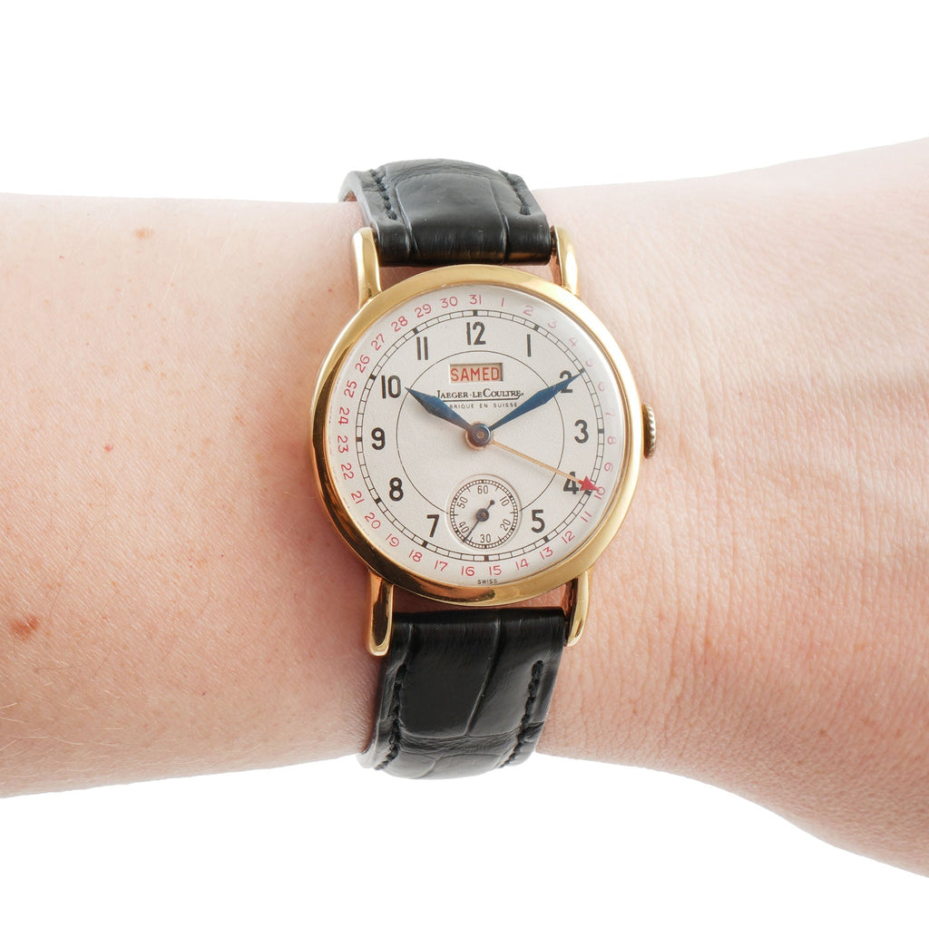 Montre d'occasion - Jaeger Lecoultre - Quantième