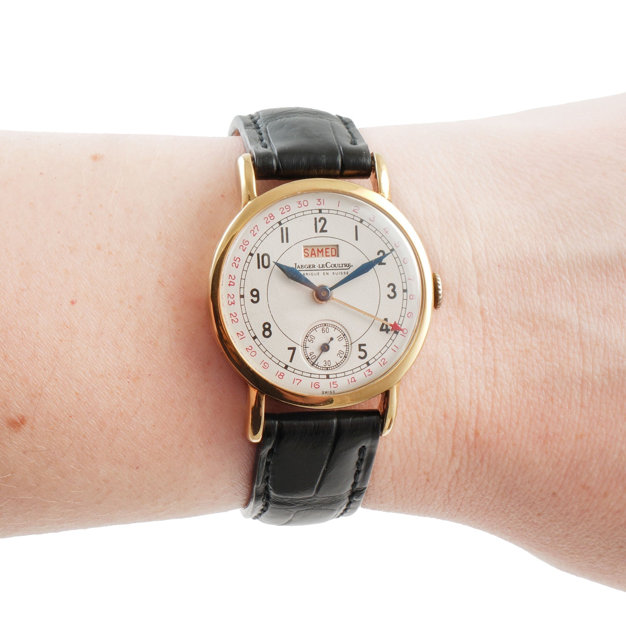 Montre d'occasion - Jaeger Lecoultre - Quantième
