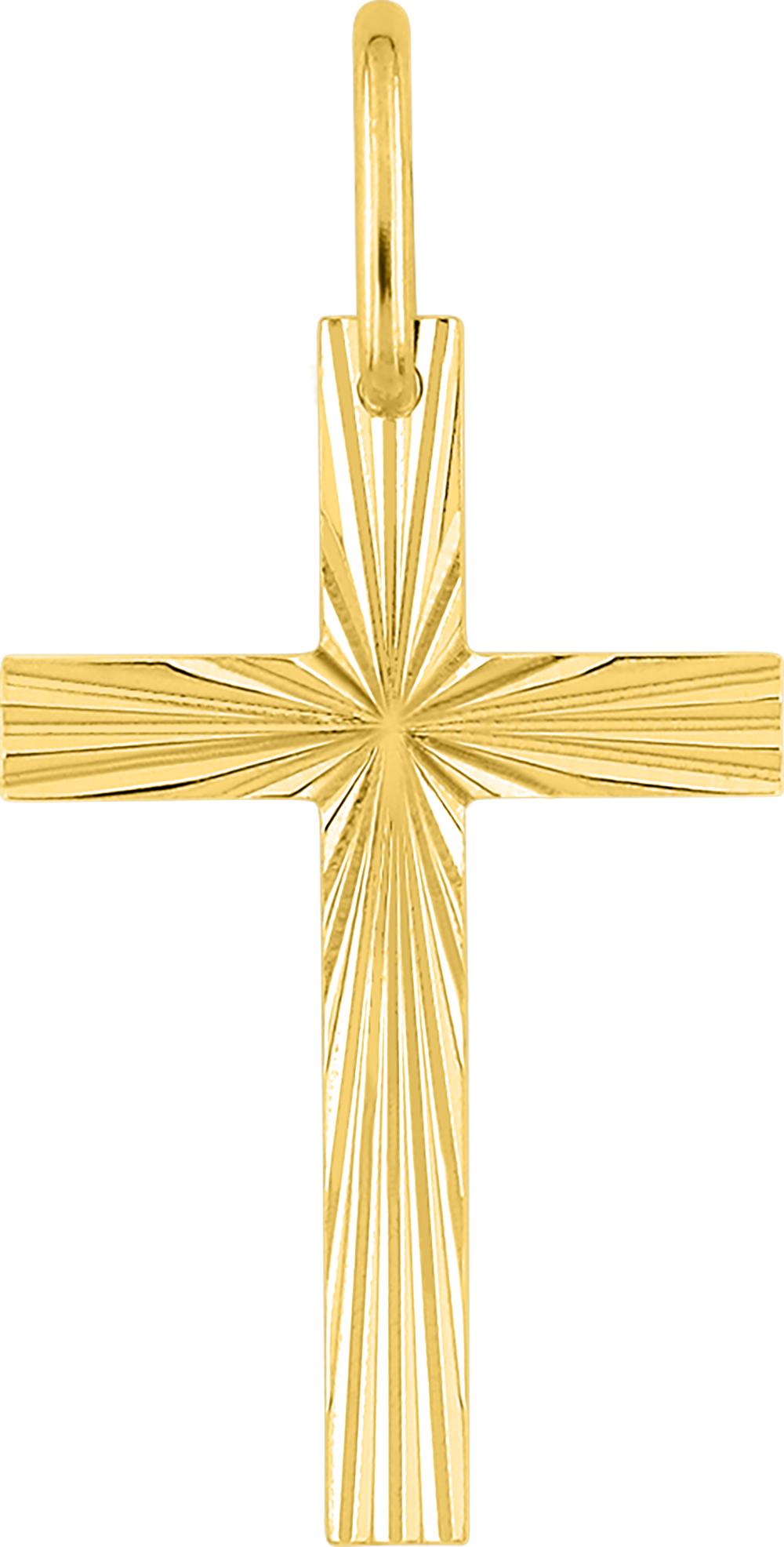 Pendentif croix en or 18 ct 360-367