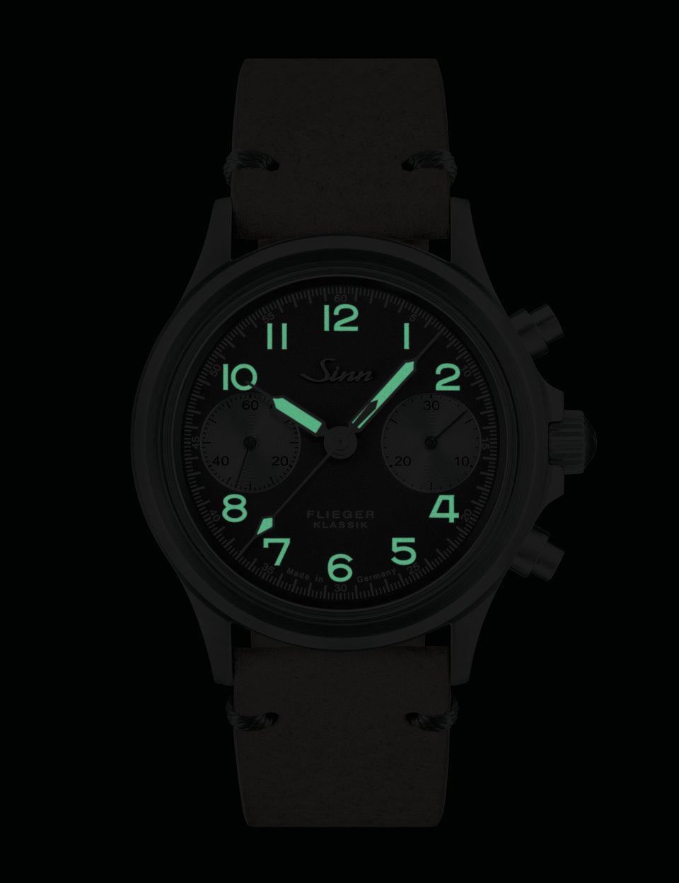 Sinn watch - 356 FLIEGER Anniversary - Leather strap