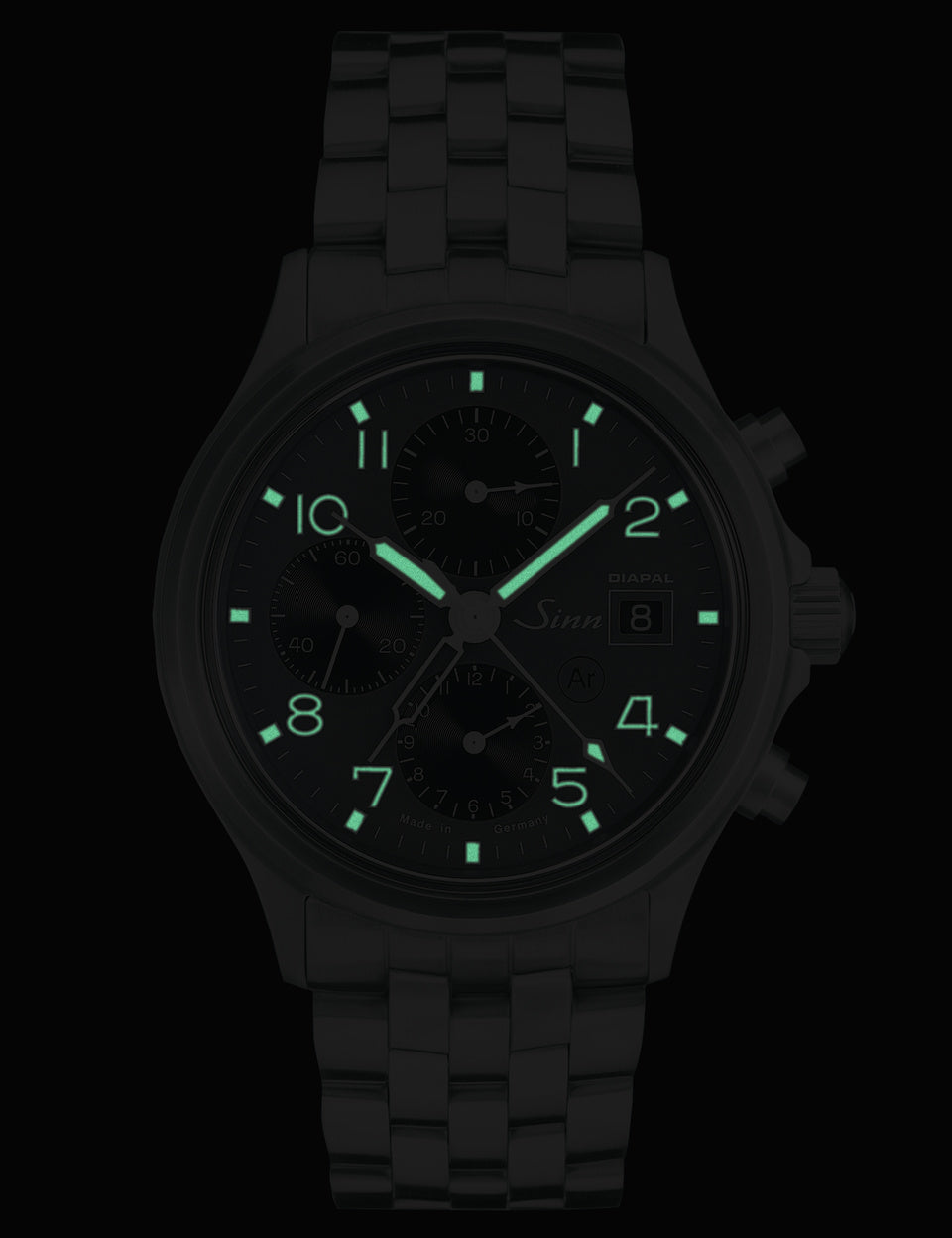 Sinn watch - 358 DIAPAL - Leather strap