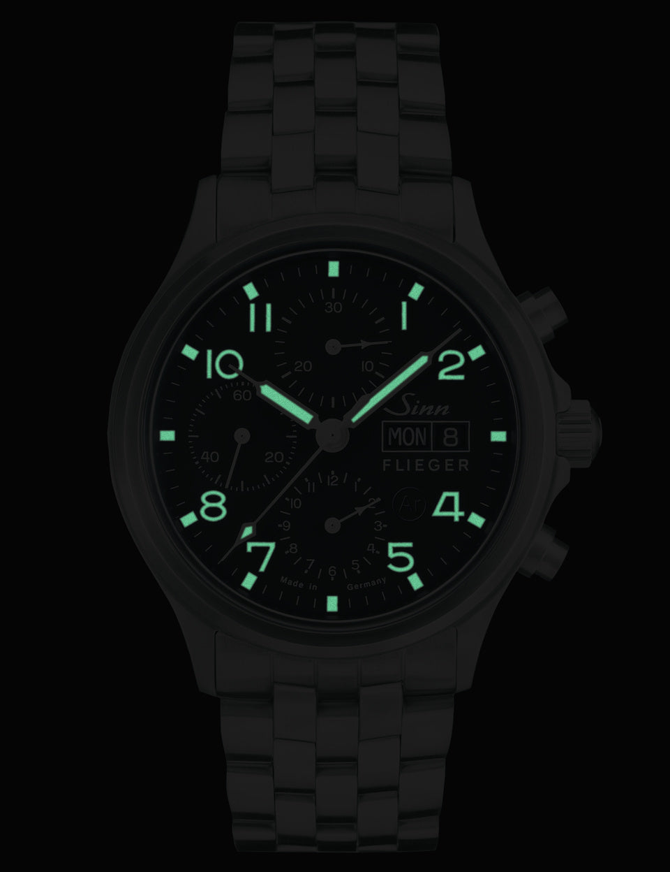 Sinn watch - 358 Sa FLIEGER - Leather strap