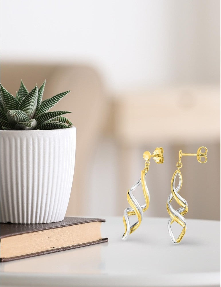 Boucles d'oreilles en or 9ct 482-133