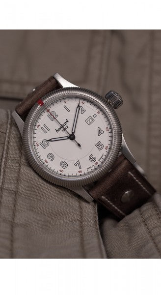 Hanhart 1882 Watch - Pioneer One White