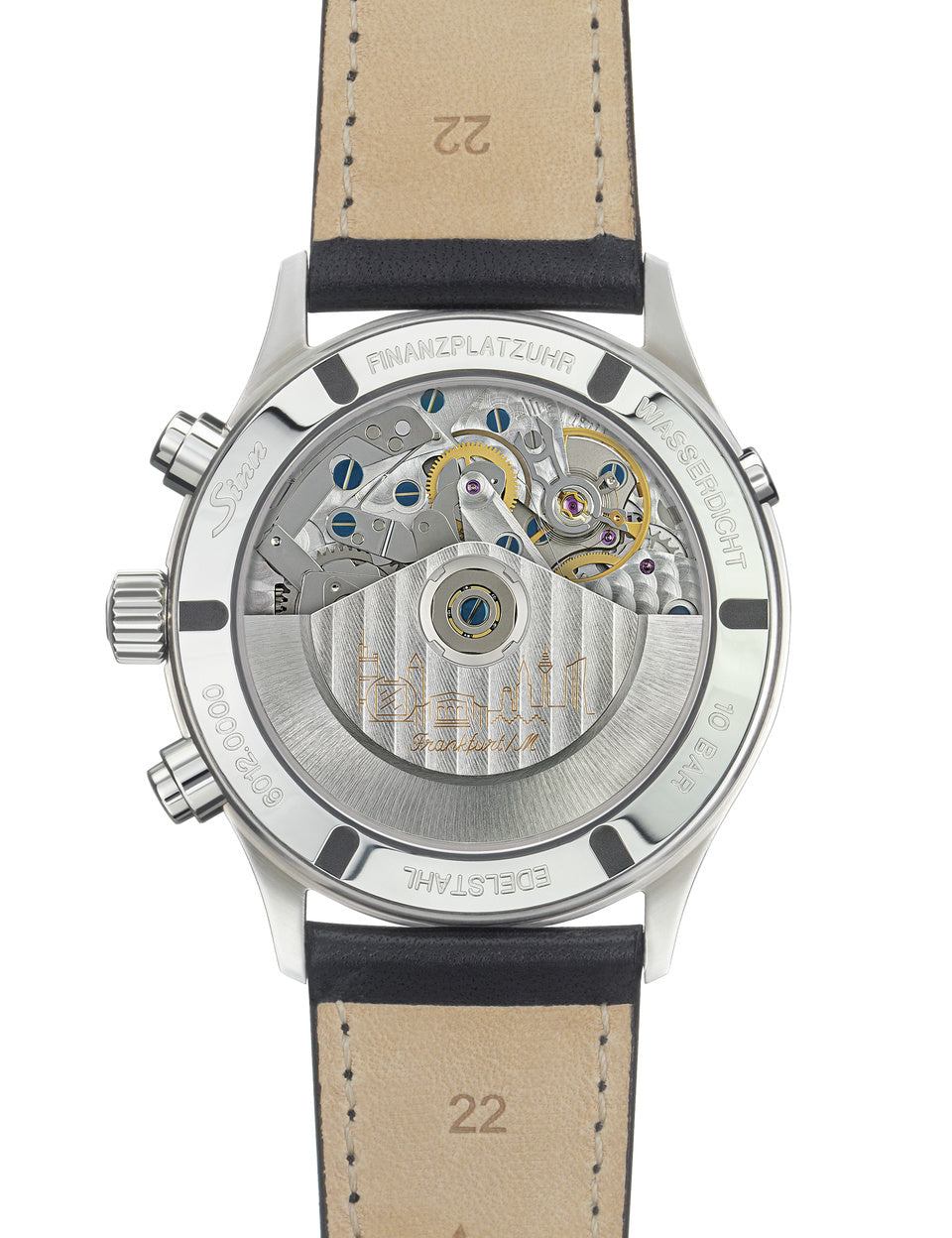 Sinn watch - 6012 - Leather bracelet + metal bracelet